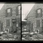 Rem Lefferts House, East Gable, Fulton Street and Bedford Avenue, Brooklyn
