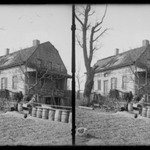 Dutch House Looking West, Foot of 61 Street Bay Ridge, Brooklyn (On Tombstone in Yard "In Memory of Richard Barton, Jr. Who Was Drowned Oct. 10, 1834, Aged 16 Years and 4 Months")