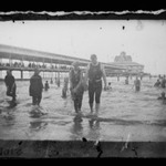 Bathers, Steel Pier, Coney Island, Brooklyn