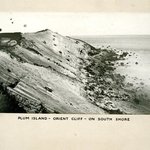 Cliff on South Shore Point, Plum Island, Long Island
