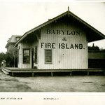 Railway Station, Babylon, Long Island