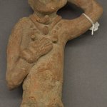 Figure with One Hand on Head