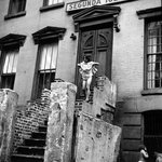 Spanish Harlem (Young Girl on Stairs Holding Her Skirt Up)