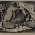 Sleeping Girl, Fatigued Black Woman