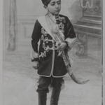 Portrait of Malijak Aziz al-Sultan or Ahmad Shah as a Young Boy, One of 274 Vintage Photographs