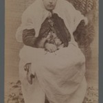 A Persian Woman Holding her Braids, One of 274 Vintage Photographs