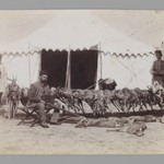 Prince Abdul Husayn Mirza (Farma Farmaian) Seated before Hunted Gazelles, One of 274 Vintage Photographs