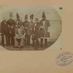 Farroukh Khan, Amin al-Dowleh and his Suite with French Officials, One of 274 Vintage Photographs