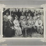 General Yanushkevich and the Russian Consul at a Garden Party given by the Persian Crown Prince at Tabriz,  One of 274 Vintage Photographs