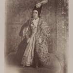 Photogragh of a Water Painting of Nasr-al-Din Shah as a Youth, Tehran, 1846,  One of 274 Vintage Photographs