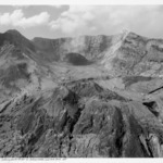 Aerial View: Looking  South at Mt. St. Helens Crater and Iowa Dome