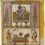 Lakshmi Naryana, Frontispiece from the "Tula Ram" Bhagavata Purana