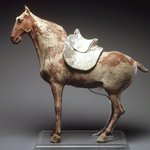 Figure of a Horse with Saddle