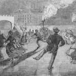 Evening Scene at the Skating Park