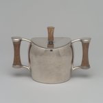 Sugar Bowl and Lid, from Three Piece Coffee Service, Heirloom Line
