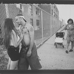 Anthony Hitting On Giselle, Vivien Waiting, Lorimer Street, Williamsburg, Brooklyn, The Southside
