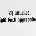 If attacked, fight back aggressively