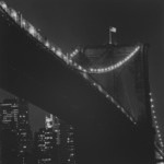 Night at Brooklyn Bridge, N.Y.C. from the series Landmarks