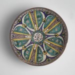 Bowl with Six-Petalled Central Blossom