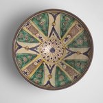 Bowl with Twelve-Pointed Central Star