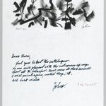 Letter with Drawing