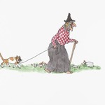 [Untitled] (Witch and Cat)