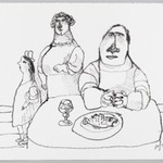 [Untitled] (Family with Table and Fish)