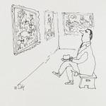 [Untitled] (Man in Gallery)