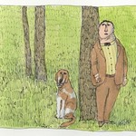 [Untitled] (Man with Tree and Dog)