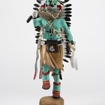 Sakwahote Tihu (Blue Star Kachina Doll)