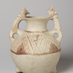 Twin-Spouted Vessel with Theriomorphic Handles