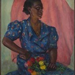 Woman with Bouquet