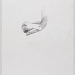 Untitled (Sitting Pose, Detail of Hand) from Iggy Pop Life Class by Jeremy Deller