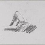 Untitled (Lying Pose) from Iggy Pop Life Class by Jeremy Deller