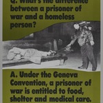 Q. Whats the Difference Between a Prisoner of War and a Homeless Person?