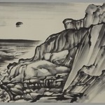 Rocks and Cliff at Shore