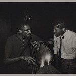 Ron Carter and Bob Cranshaw, recording studio, N.Y.C.