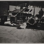 Bill Evans, Art Farmer and Paul Motian, recording studio, N.Y.C.