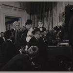 Leonard Feather, Willie ”The Lion” Smith, Duke Ellington, and Henry Kissinger, The White House, Washington, DC