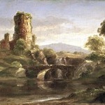 Ruined Castle and River