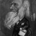 Caricature of William Cullen Bryant
