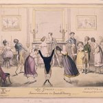 Les Graces.  Inconveniences in Quadrille Dancing