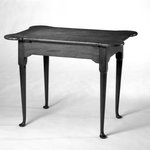 Table with Scalloped Corners