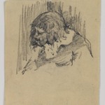 [Untitled] (Sketch of Head of Man)