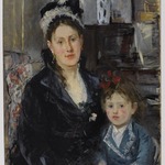 Portrait of Mme Boursier and Her Daughter (Portrait de Mme Boursier et de sa fille)