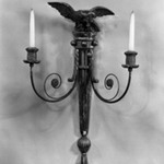 Pair of Eagle Wall Sconces