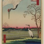 Minowa, Kanasugi, Mikawashima, No. 102 from One Hundred Famous Views of Edo