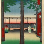 Dawn at Kanda Myojin Shrine, No. 10 in One Hundred Famous Views of Edo
