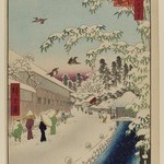 Atagoshita and Yabu Lane, No. 112 from One Hundred Famous Views of Edo