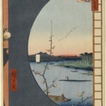 View From Massaki of Suijin Shrine, Uchigawa Inlet, and Sekiya, No. 36 in One Hundred Famous Views of Edo